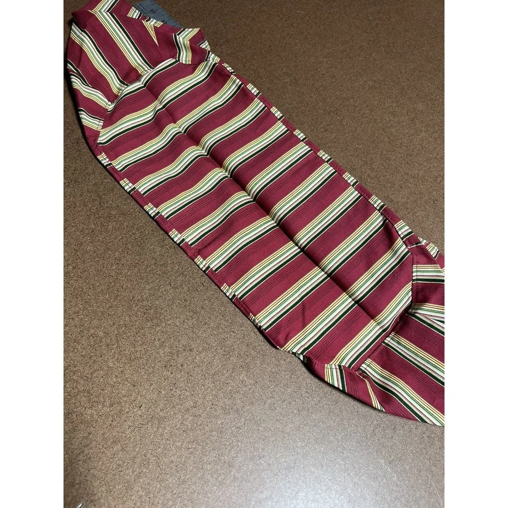 Longaberger Basket Holiday Stripe Liner Basket Liner 2006 Nature Holiday Hostess